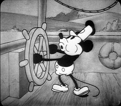 Mickey Mouse in Steamboat Willie