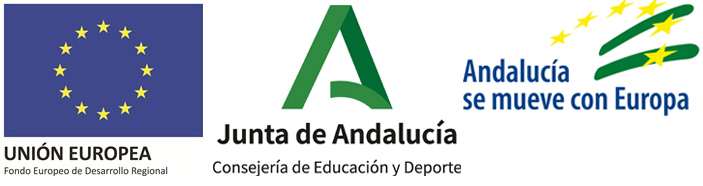 Logo Andalucía se mueve con Europa Logo Andalucía se mueve con Europa