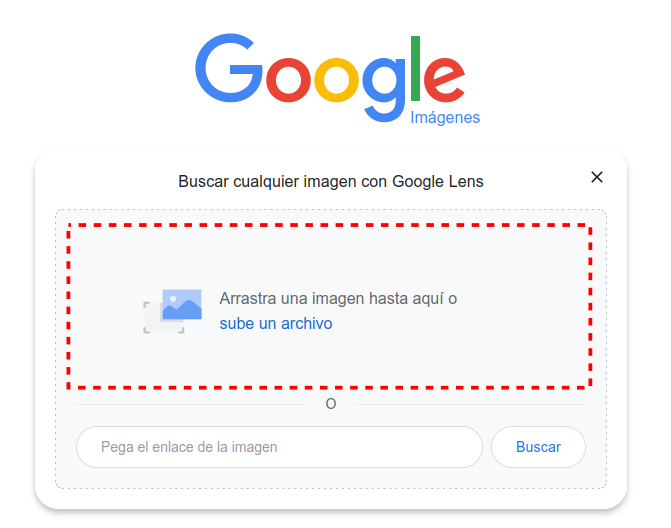 Google Images - Subir Archivo